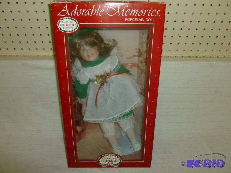 lot 142 image: Adorable Memories collectors edition porcelai...