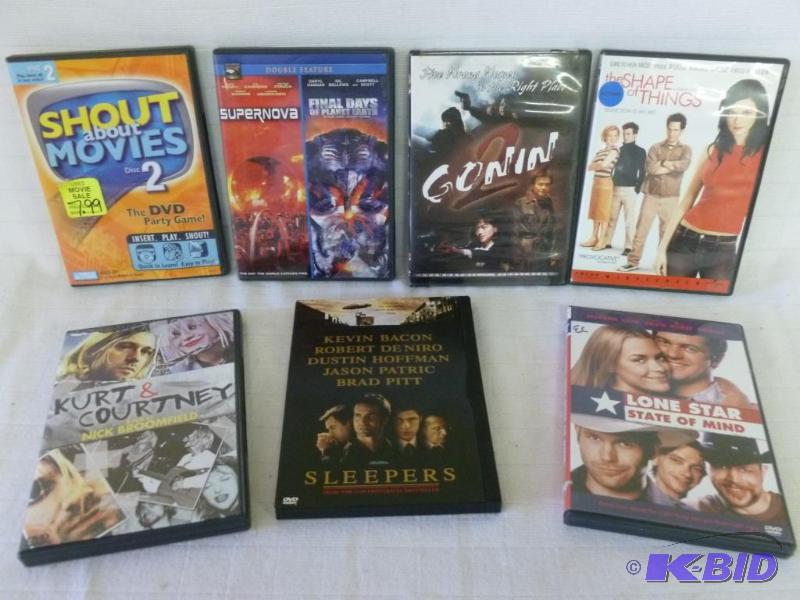 lot 149 image: Lot of seven DVD movies....
