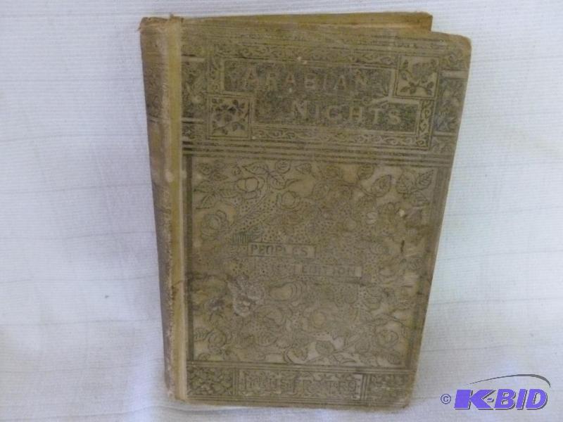 lot 165 image: Antique Book - Arabian Nights - cannot find a...