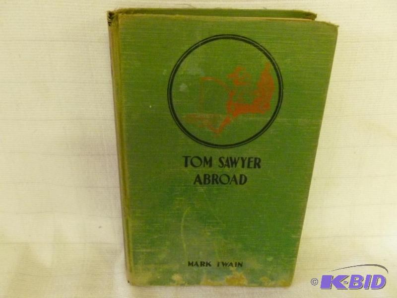 lot 166 image: Antique Book - Tom Sawyer Abroad - 1924....