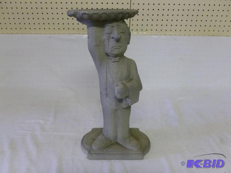 lot 32 image: Large " Niles The Butler " molded r...
