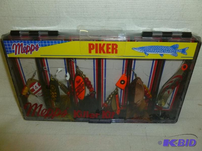 lot 53 image: Mepps&nbspPiker Killer Spinner Bait Kit, con...