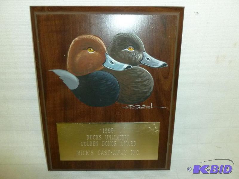 lot 55 image: Collectible R. Schiebel - 1995 Ducks Unlimite...