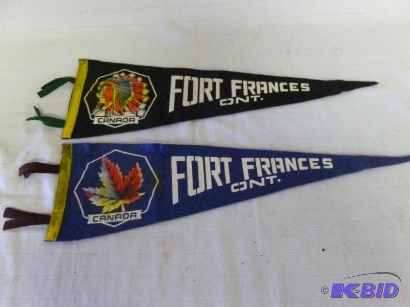 lot 96 image: Lot of two vintage Fort Francis, Ontario, Can...