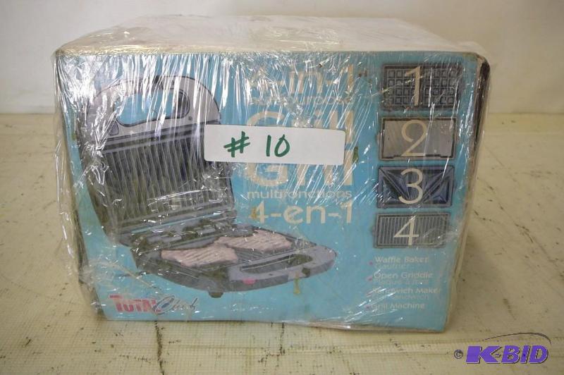 lot 10 image: Total Chief 4-1 Grill in box...