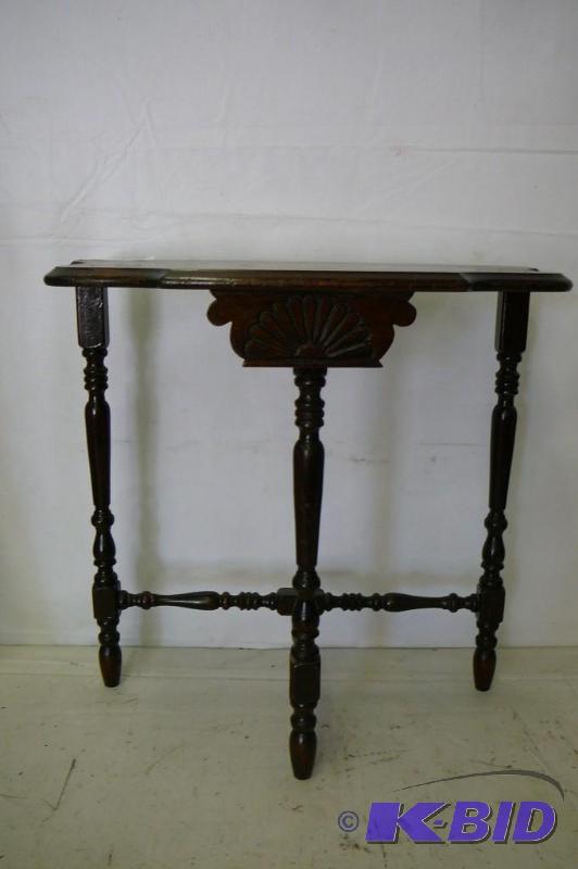 lot 16 image: Wooden wall table...