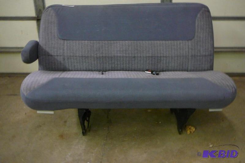 lot 2 image: Ford Van Seat 3rd Roll Lithe blue no rips or ...