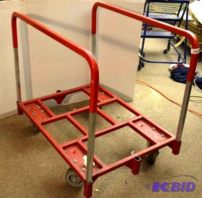lot 18 image: 2 armed lg.flat &nbspred dolly-similar to on...