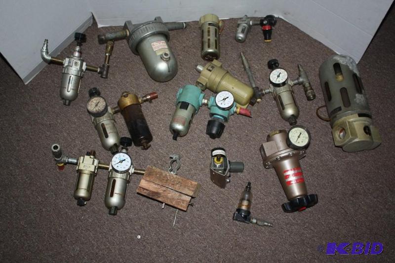 lot 34 image: Lot of Pneumatic parts SMC Filter Regulator ...