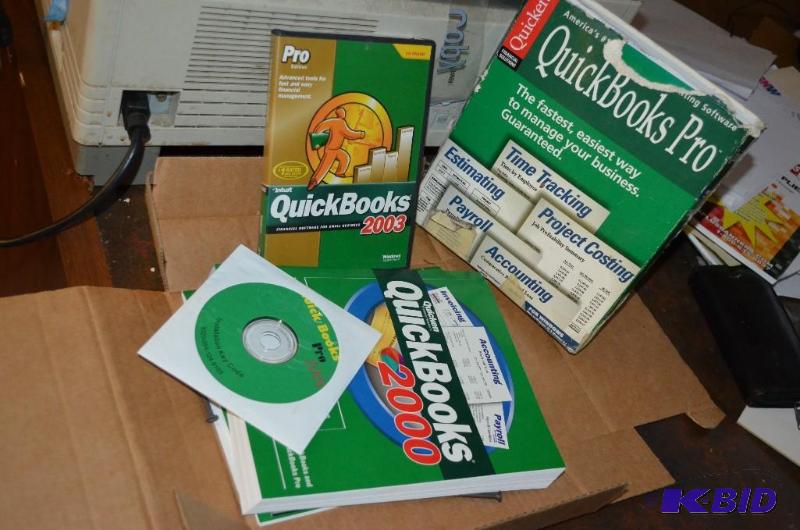 lot 43 image: &nbspQuick Books Pro 2000 & 2003...