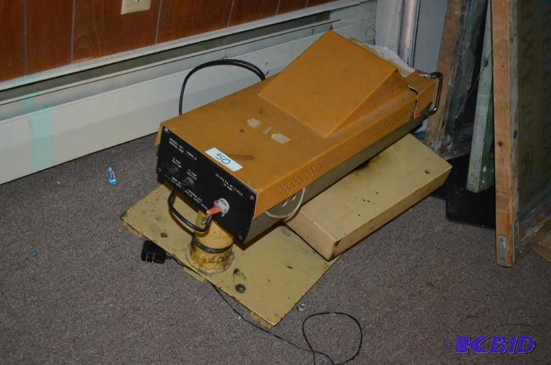 lot 50 image: Quik-set automatic lettering machine Model #Q...