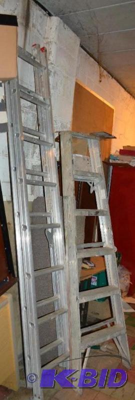 lot 66 image: 2 Keller Step ladders 1 is 8 other is 6.&nb...