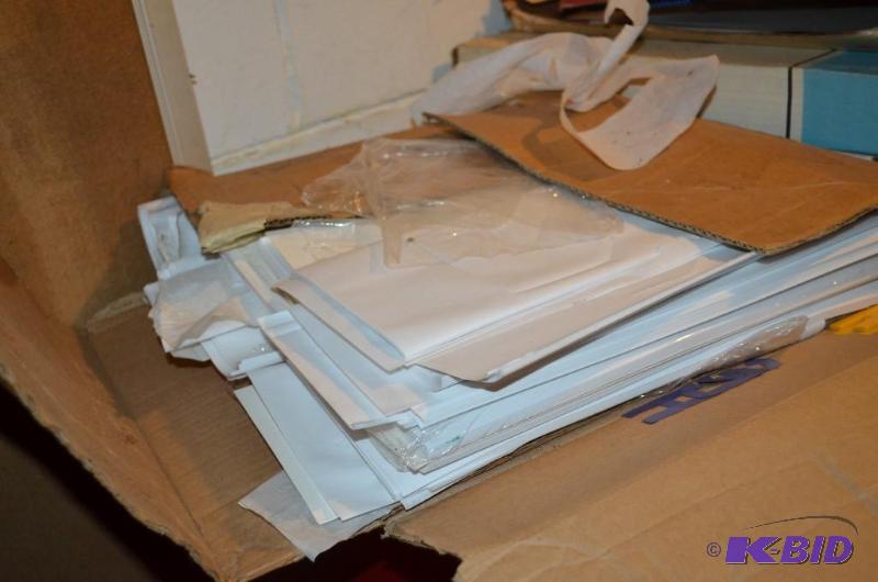 lot 68 image: &nbspBox labeled KC Paper Numbering Paper Se...