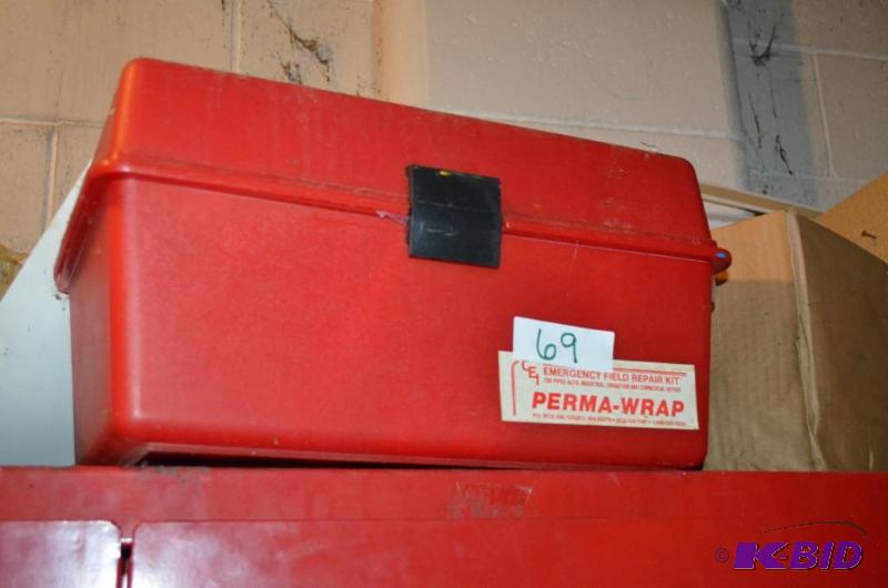 lot 69 image: Perma Wrap Emergency field repair kit....