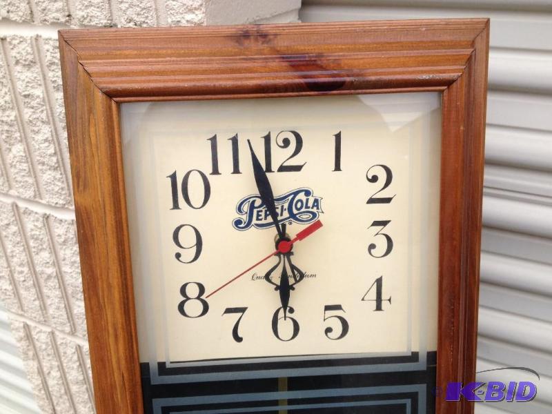 Pepsi-Cola Clock Non-Working