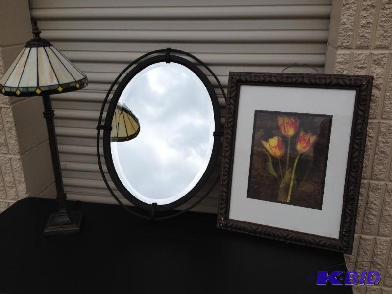 Lamp, Mirror, Picture