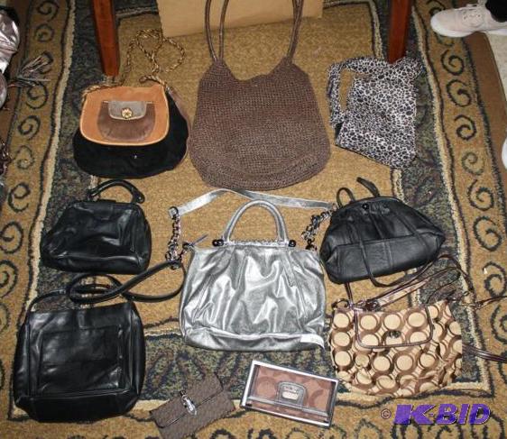 Coach wallet, Guess and other purses-fabric, ...