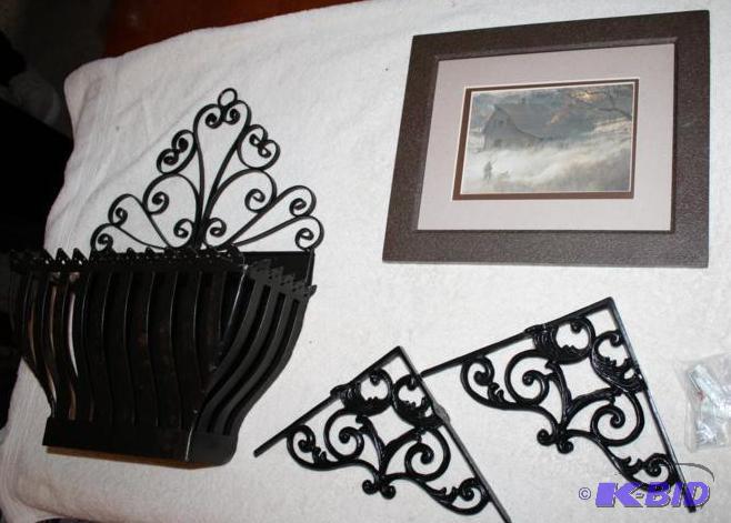 Wall Decor   Gene Roncka framed art,  decora...