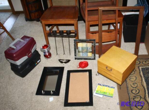 Picture frames,  two 60 minute calling card...