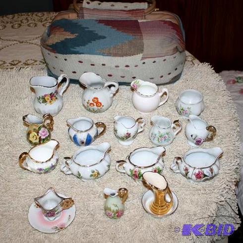 Collectible China   Porcelain Creamer Sugar&...