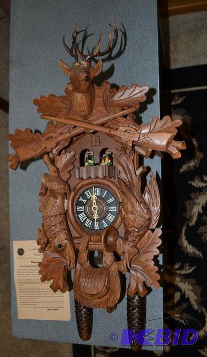 Authentic Original Black Forest Cuckoo Clock,...