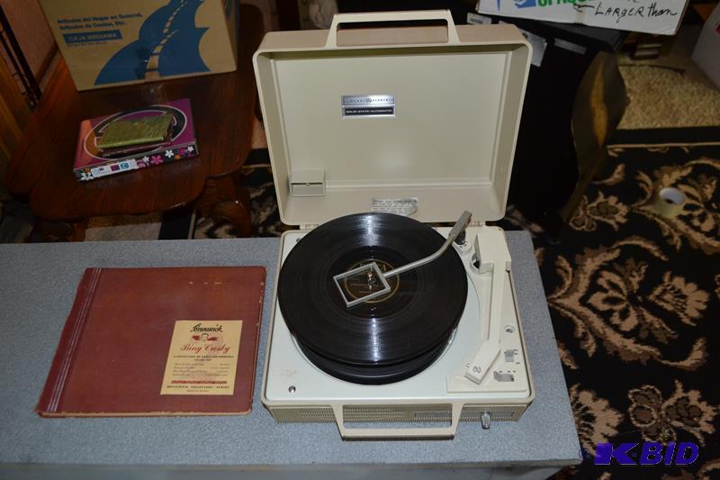GE Turntable Record Player, Vintage and rare ...