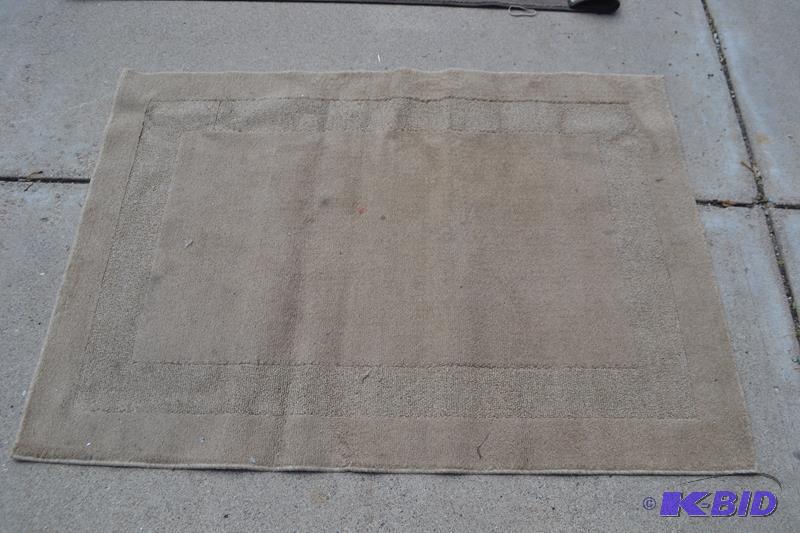Area Rug &quotMaple&quot Heathered borderC...