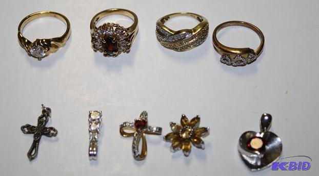 14 Gold Filled ring Gold plated silver jewelr...
