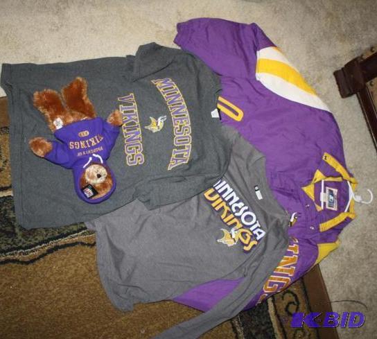 Minnesota Viking T-Shirt, Viking Jacket and N...