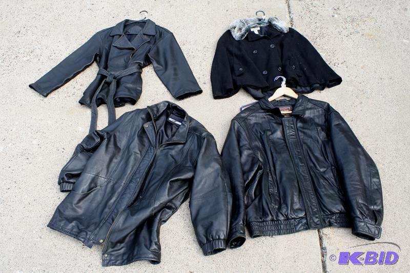 Four Leather Jackets in great condition, work...