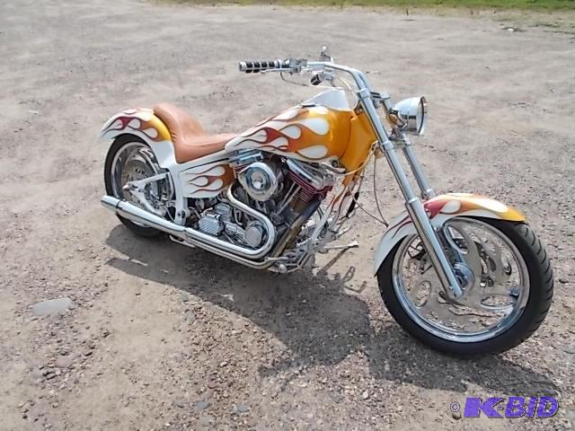1998 Custom Harley Davidson Motorcycle, 113 C...