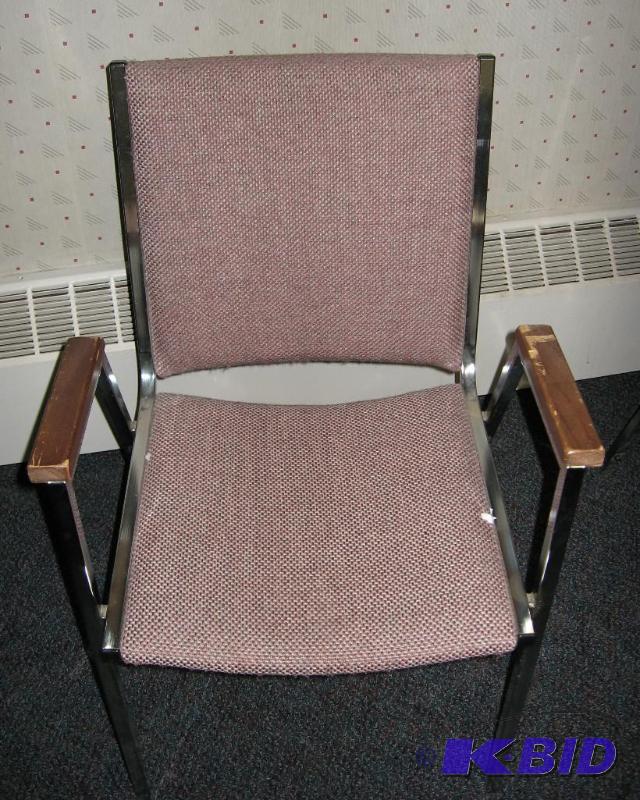 Fabric Non Rolling Office Chair