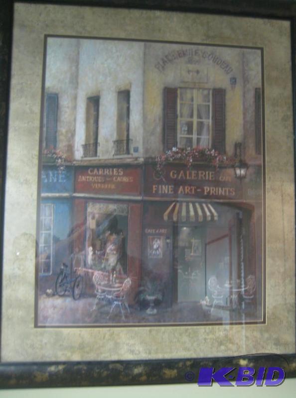 Village Print Vertical