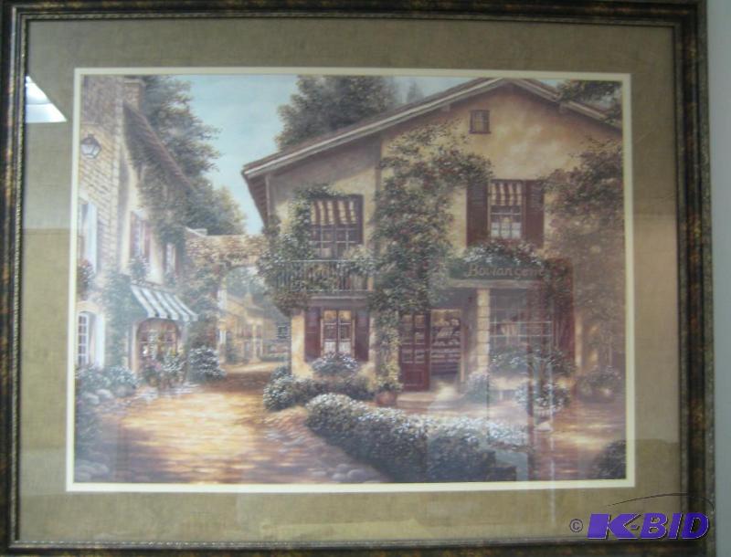Village Print Horizontal