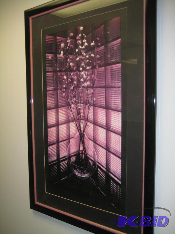 Glass Vase and Flowers Print