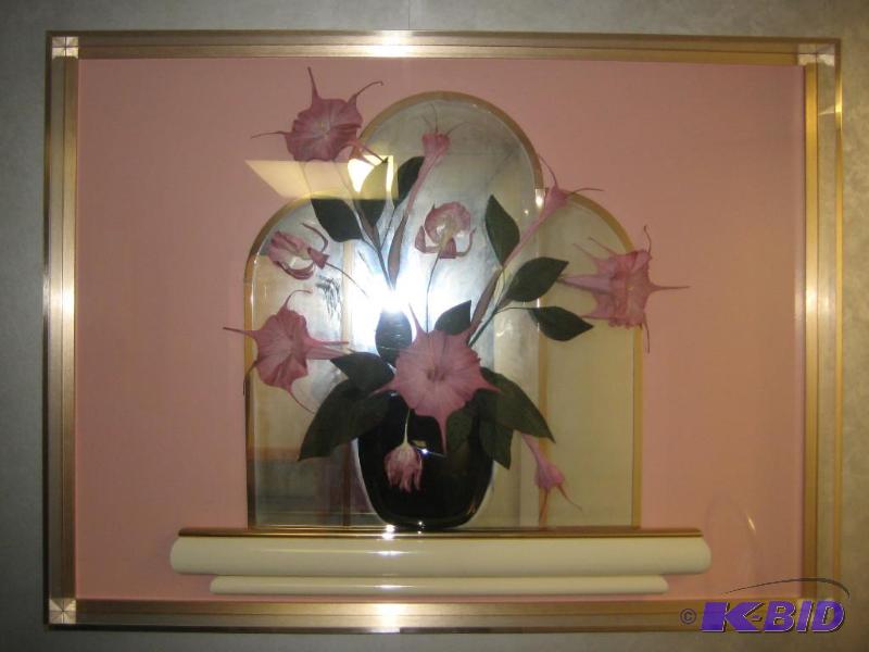 Three Dimensional Art Work Floral