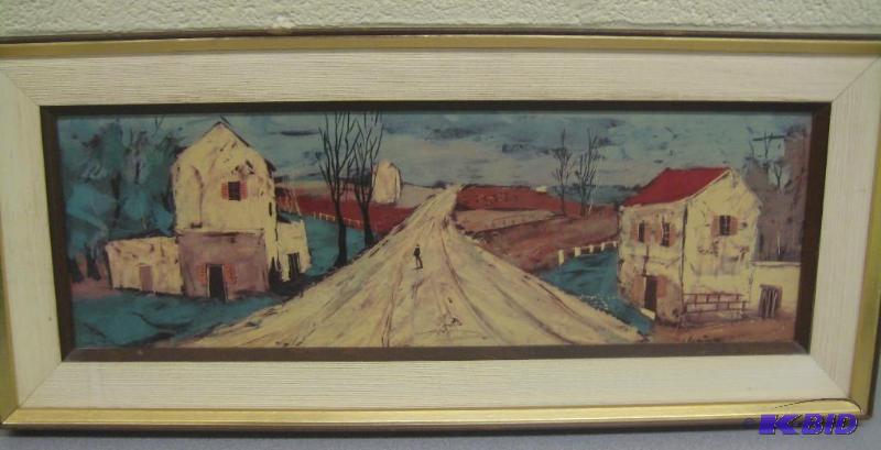 Country Scene Print (wide)