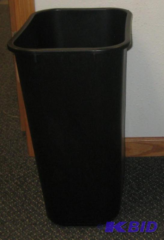 Tall Waste Basket (Black)