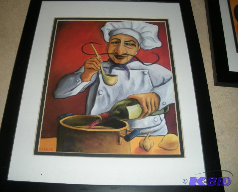 Chef Print by Rafuse