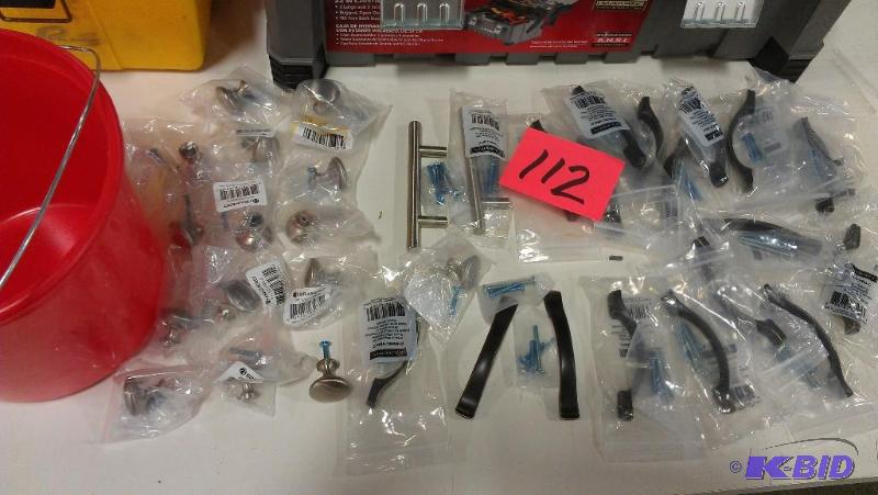Dresser knobs and drawer pulls. Lots of new p...