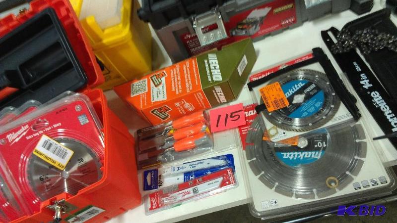 Saw Blades Lot. Milwaukee, Makita and others....