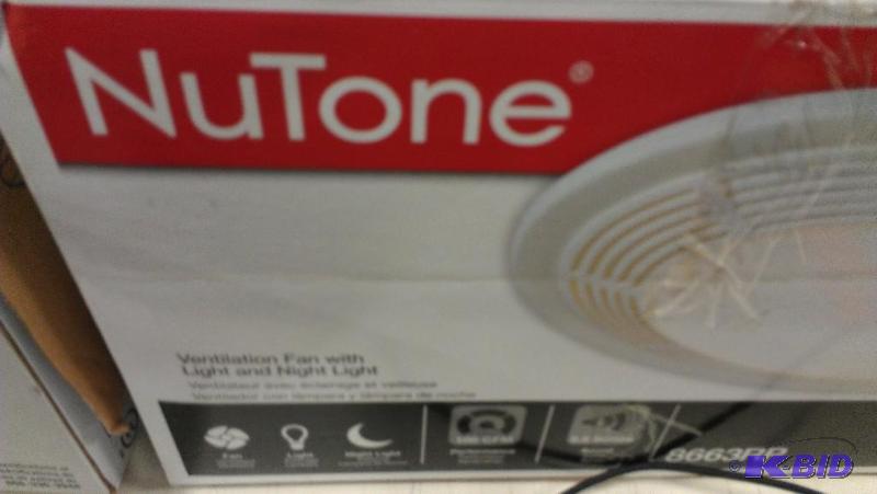 Nutone Ventilation fan with light and night l...