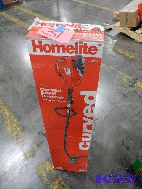HOMELITE, 2 cycle, Curved Shaft Trimmer, new ...