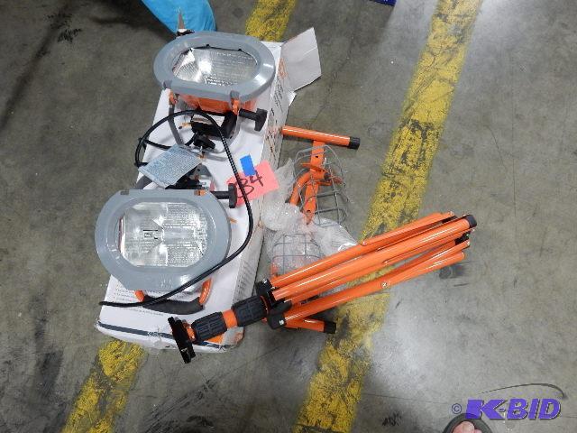 HDX Tripod work Light.. Tested and works, but...