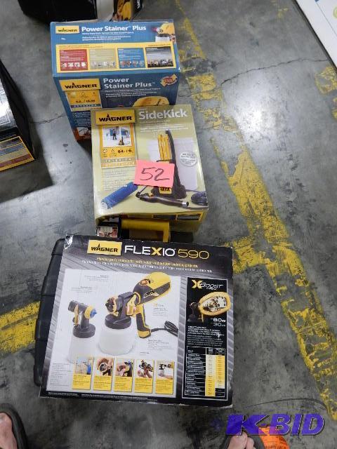 WAGNER   Power STainer  Flexio 590  Side Kick...