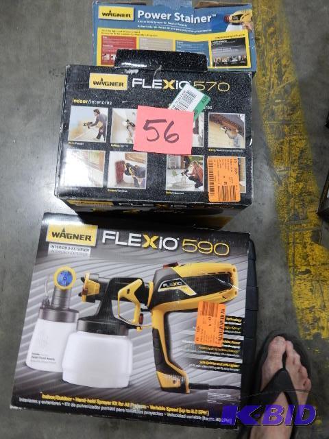WAGNER   Flexio 570  Flexio 590  Power staine...
