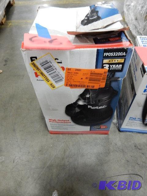FLOTEC&nbspSump pump.. Tested and turns on.....
