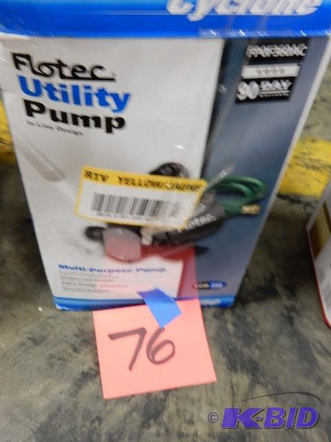 FLOTEC Utility Pump &nbsp Returned or overst...