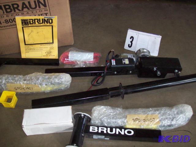 Bruno ASL 325 Space Saver Electric Wheel Chair Scooter Lift, New In Box