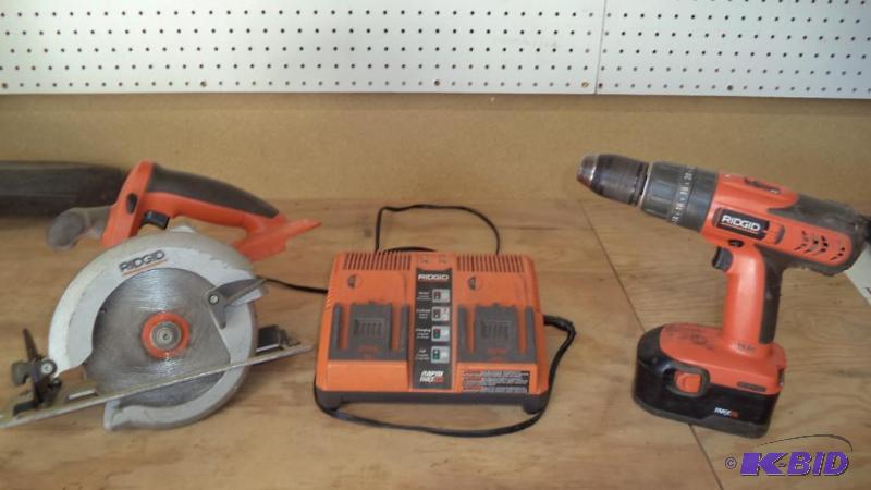 Ridgid  Drill and skill saw